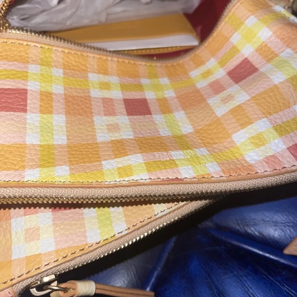 NWT $395 Hammitt Dillon Small Marigold Mango Reversible Leather Crossbody yellow - Picture 6 of 7